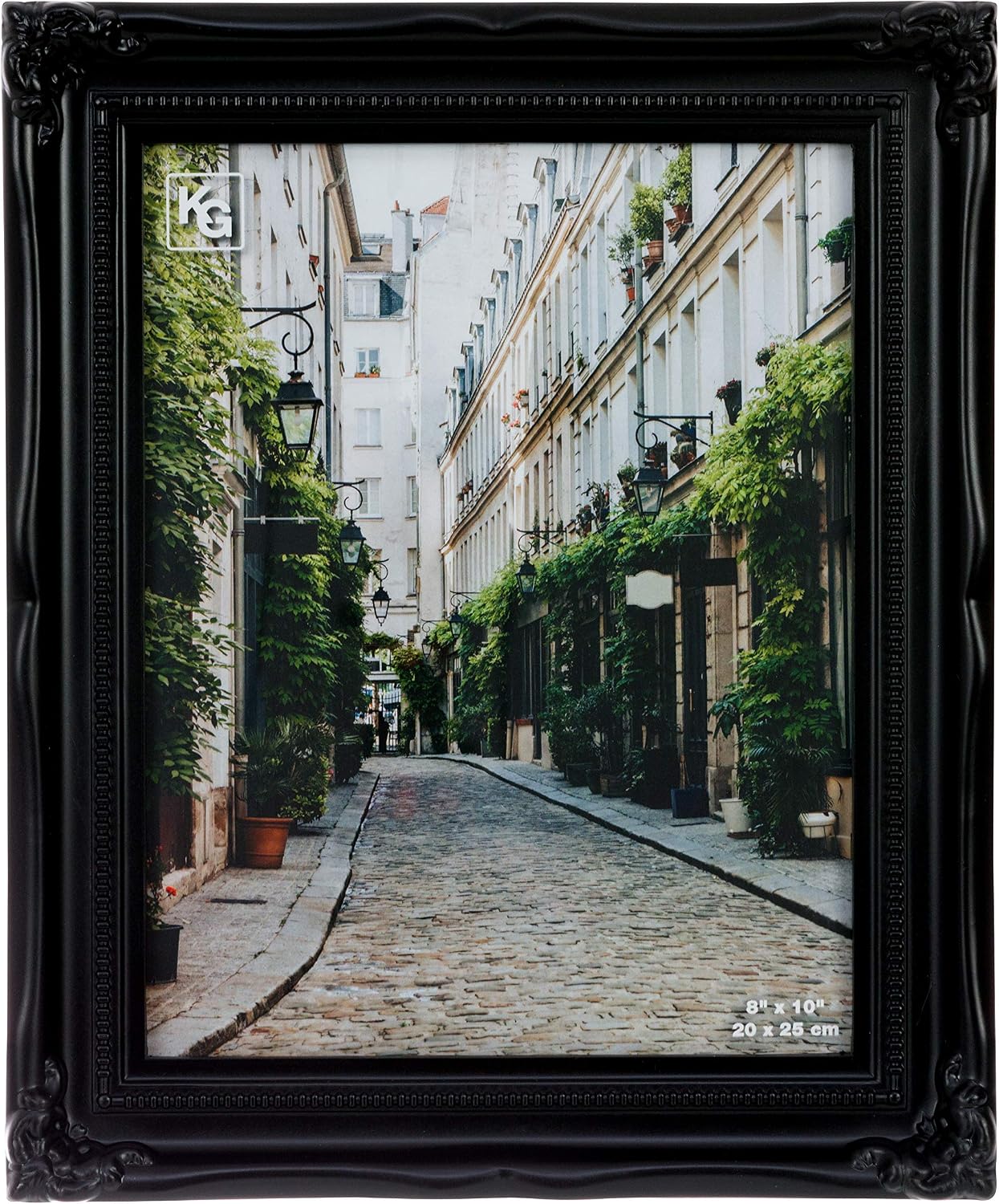 kieragrace KG Georgia Picture Frame - Black, 8" by 10"