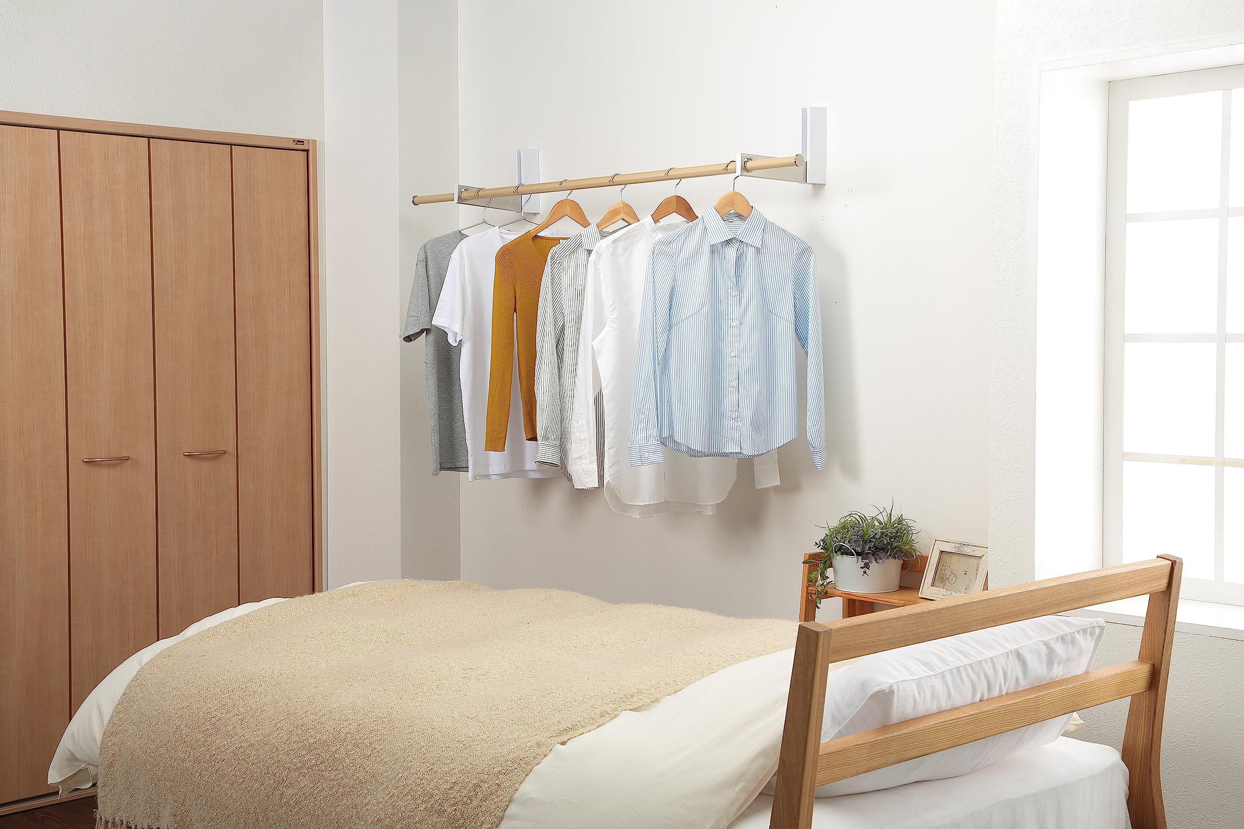 物干しハンガーは寝室に着地して折り畳み室内簡易帽子棚 物干しハンガーは寝室に着地して折り畳み室内簡易帽子棚 02220