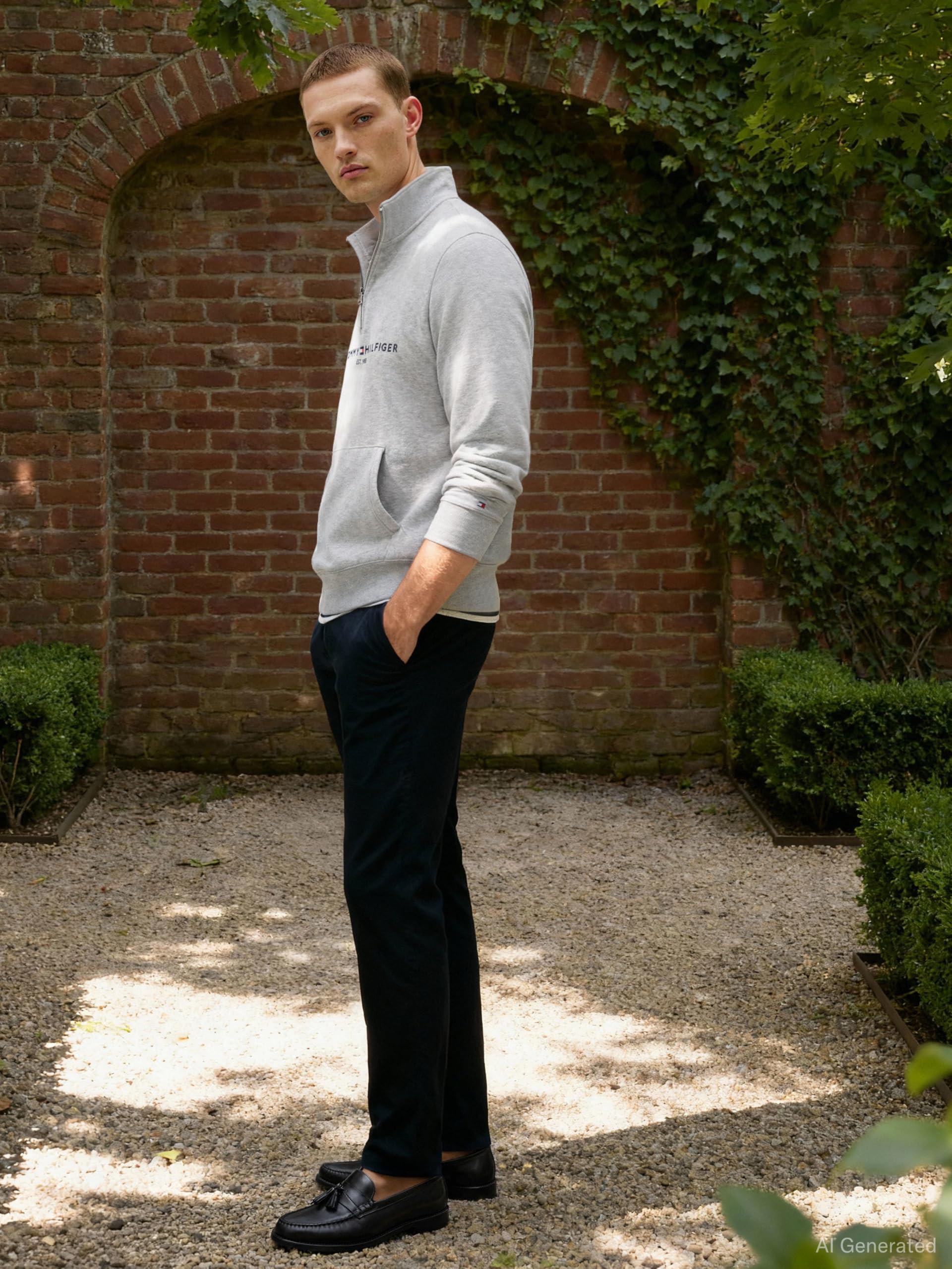 Tommy Hilfiger - Core Denton Essential Twill Mw0mw41993, Pantaloni Chino Uomo