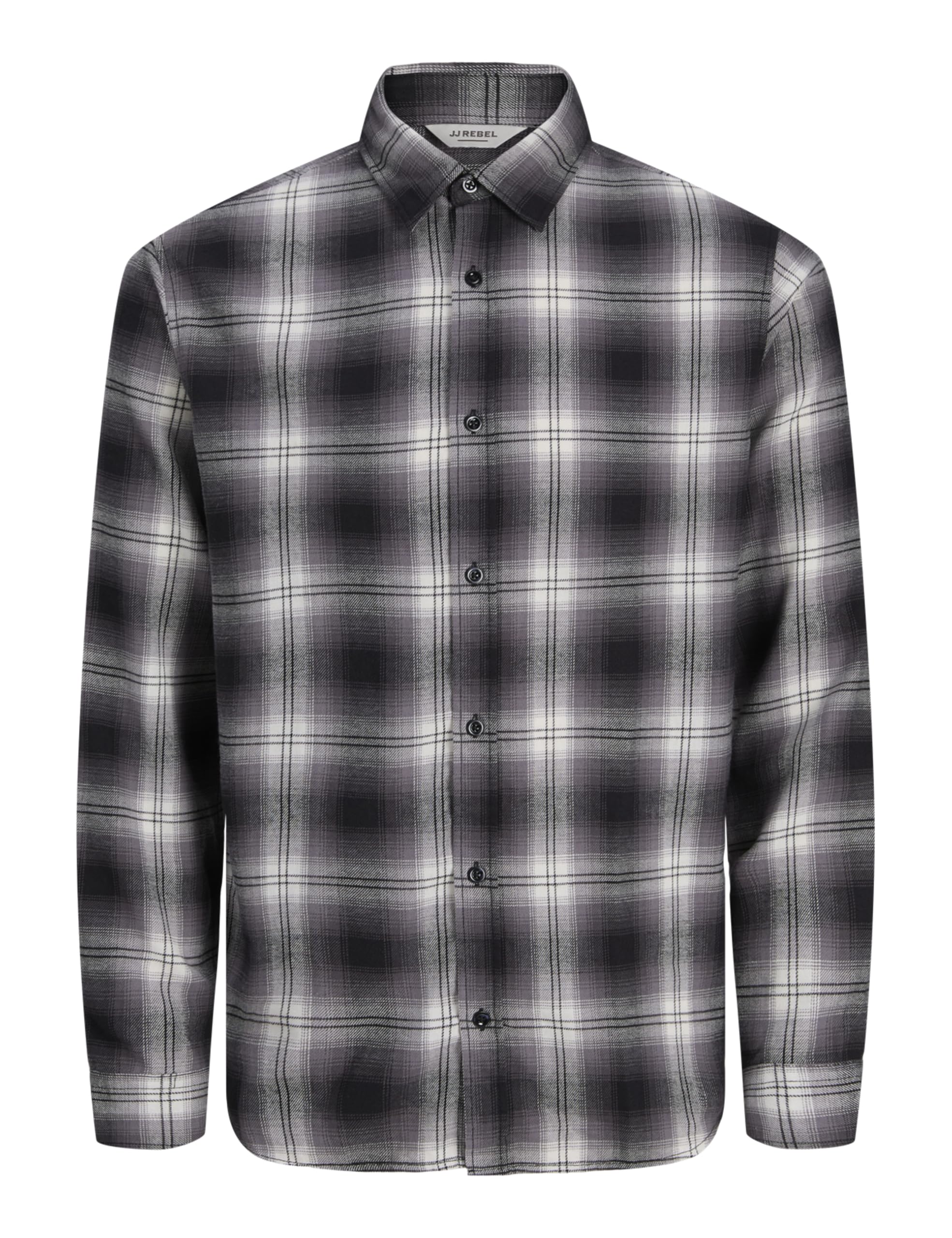 JJ rebel Jrebjett Shirt Ls, Gargoyle, XXL