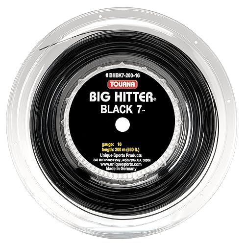 Tourna Big Hitter Black7 Ultimate Spin Polyester