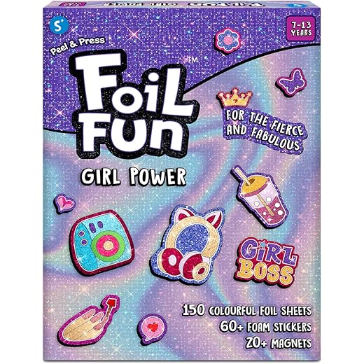 Skillmatics Foil Fun - Girl Power Craft Kit