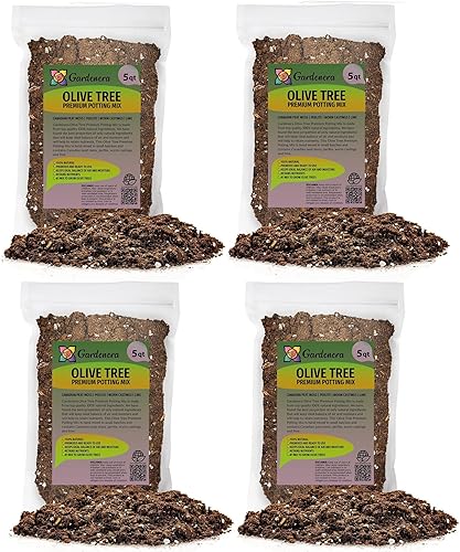 Miniatura 4 de Mezcla para macetas prémium para olivos - Logra la excelencia del olivo con ingredientes naturales - 1 cuarto de galón