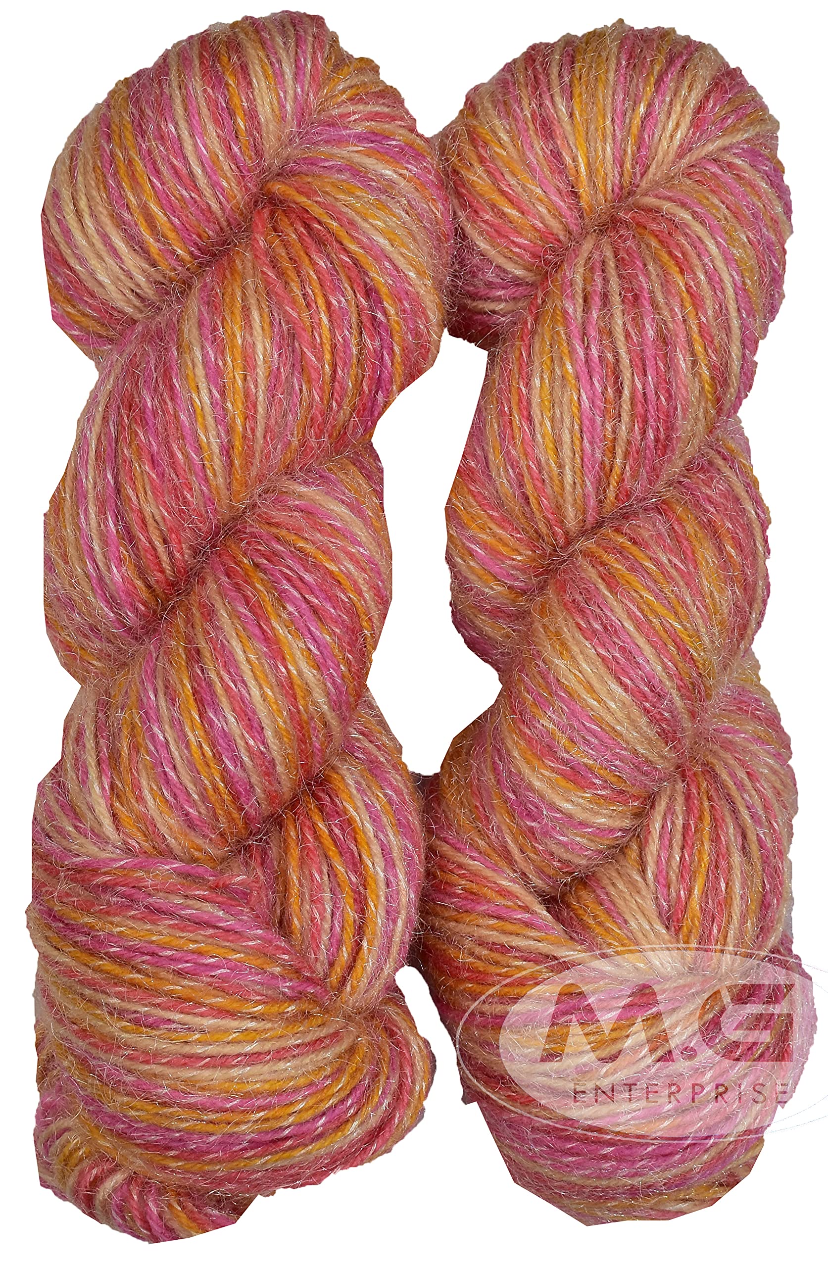 OSW AL Arman Knitting Yarn Wool, Soft Fancy Aqua 200 GMS Best Used with Knitting Needles, Soft Fancy Wool-CM Art-CC