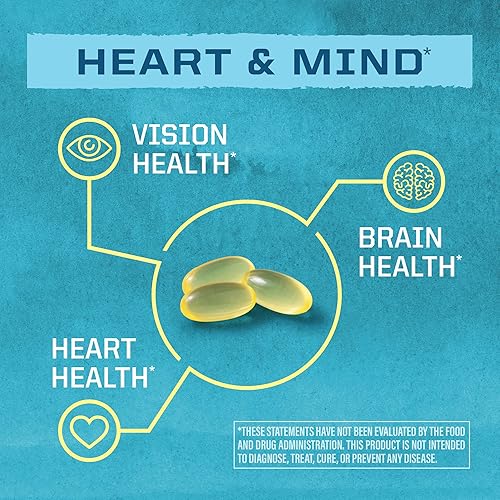 Miniatura 4 de Aceite de algas vegano Omega 3 DHA y EPA a base de plantas de aceite de algas  550 mg de omega-3 por cápsula blanda con 300 mg de DHA y 150 mg de