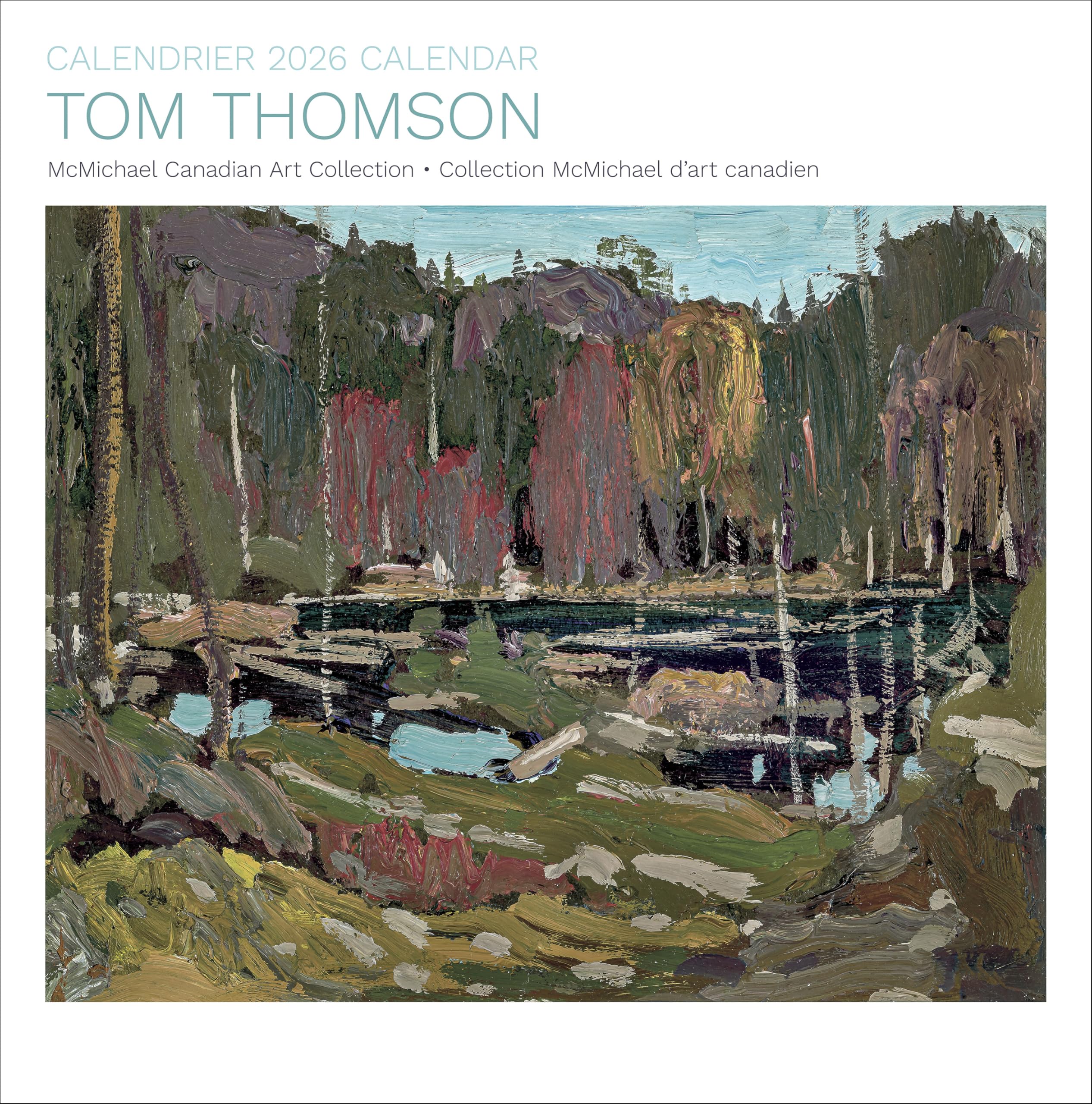 Tom Thomson Calendar 2026, Wall Calendars, Month To View, Art, Gift