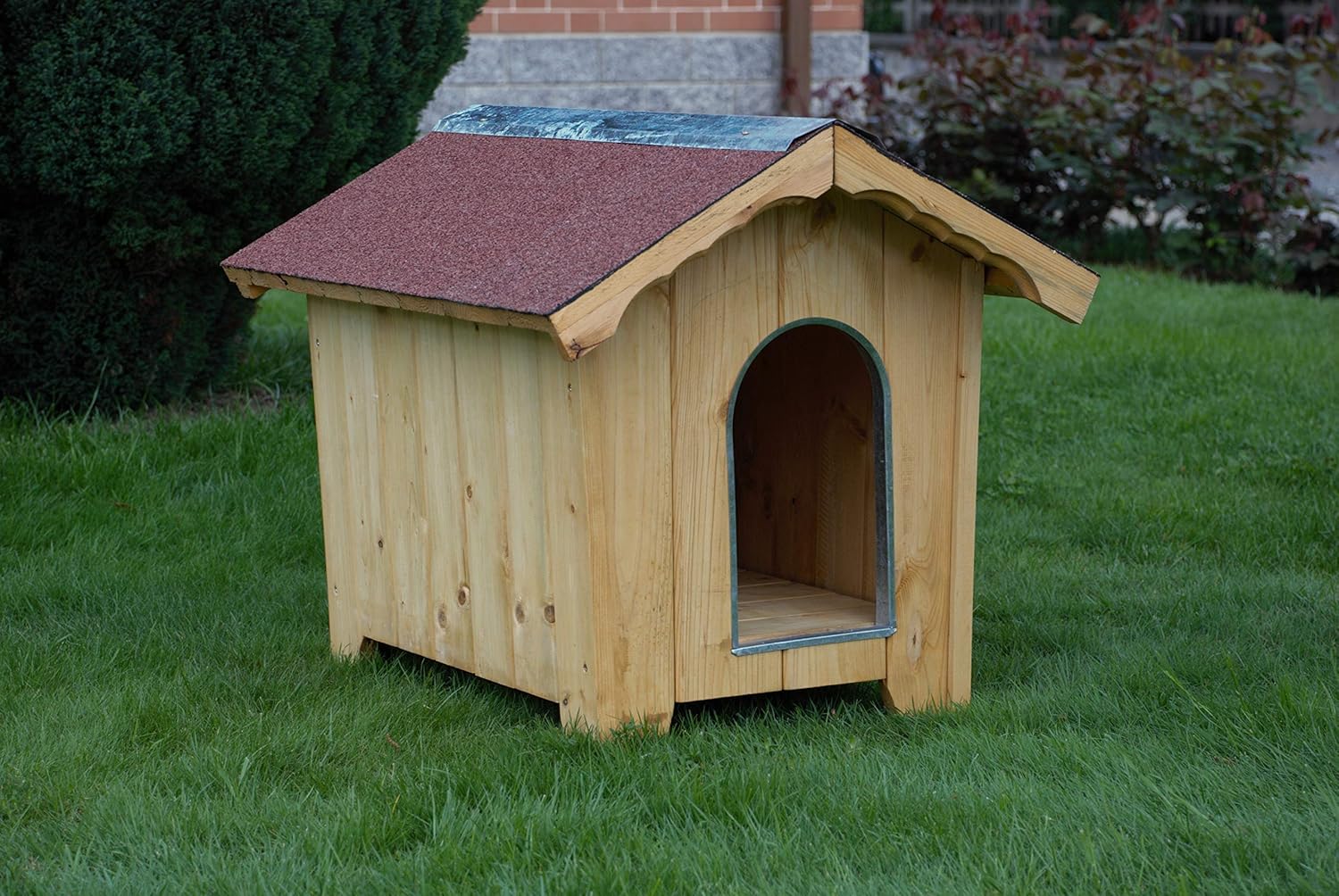 Cama para Perro Grande 79 cm Madera Resistente