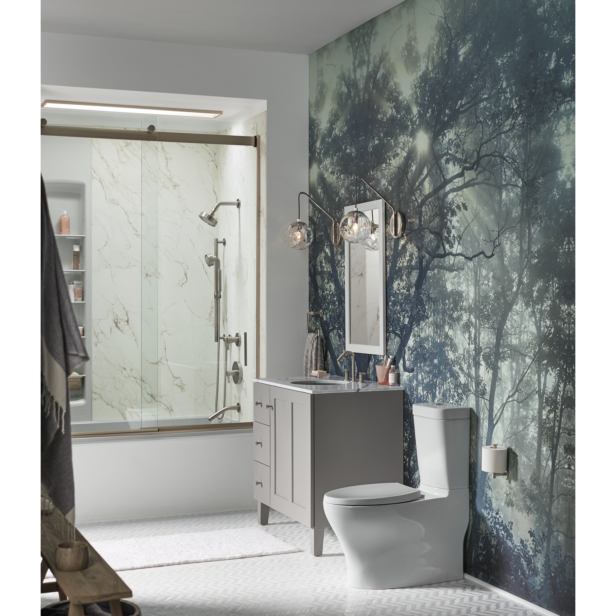 〈COCO〉K-2361 URBAN WORK BOTTOMS KOHLER K-2361-TG6 Kallos, ARTIST EDITIONS Oval Glass Under Mount