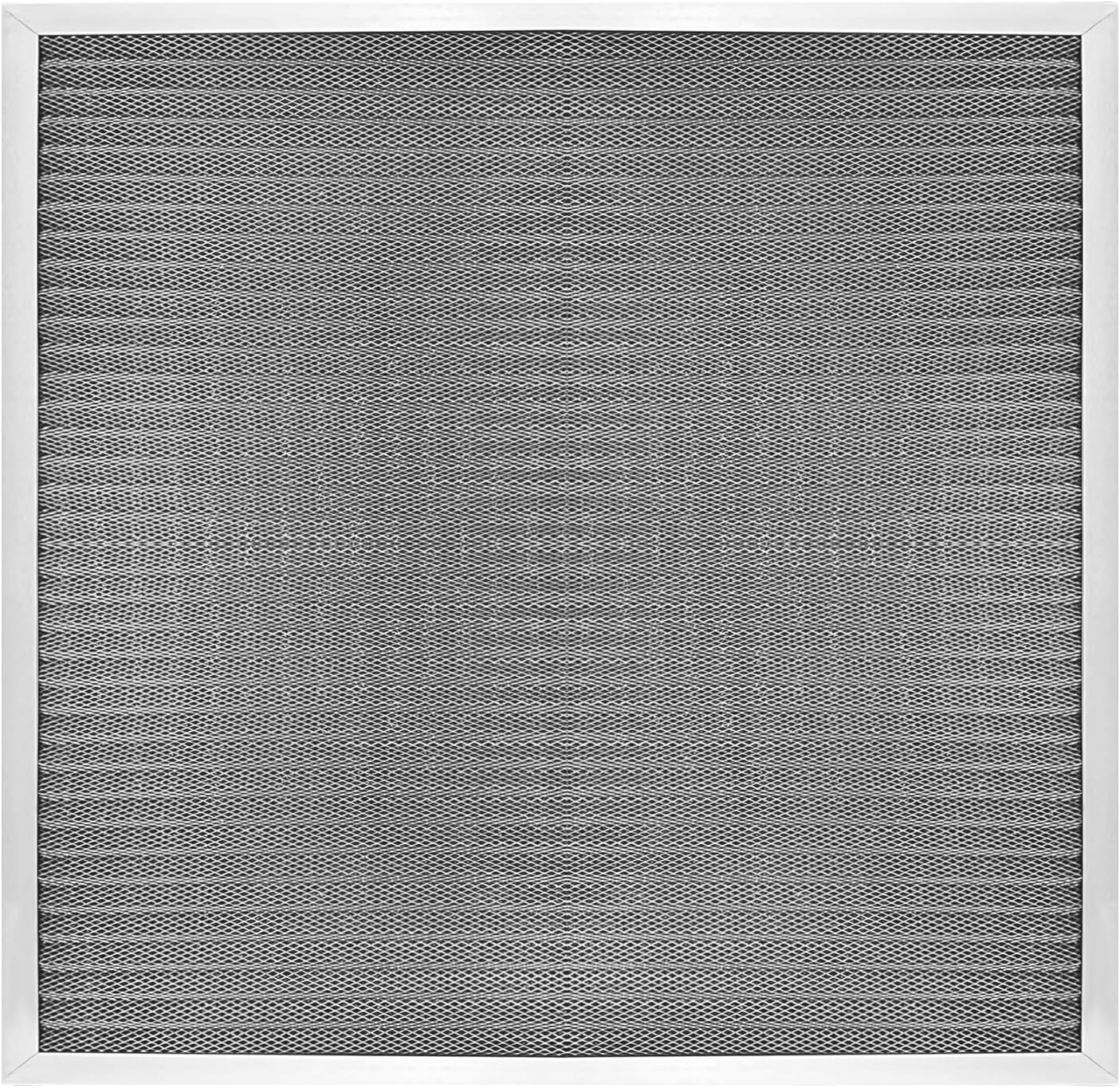 Washable Aluminum Furnace Air Filter, MERV 5, Electrostatic Reusable HVAC Filter (2 inch, 20" x 20" x 2")
