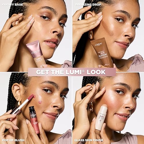 Vista 9 de Cosmético L'Oreal Paris True Match Lumi Glotion, loción potenciadora natural de brillo, Total 1, Deep 901 Feria