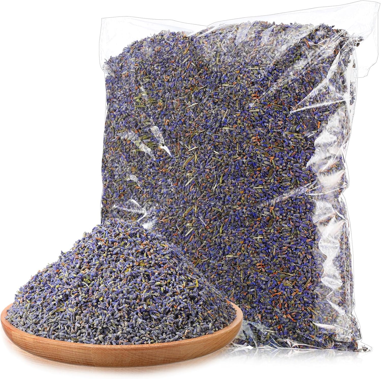 Treela 7 Pound Dried Lavender Bulk Dry Lavender Buds Fragrant Flower Petals for DIY Wedding Gift Crafts Home Fragrance Sachets