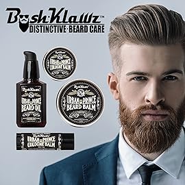 BushKlawz Urban Prince Solid Cologne 1 oz Full Size Alcohol Free Natural Concentrated Travel Friendly Tins Men\'s Fragrance Manly Scents to Satisfy all Types of Viking Cannon Black Prime