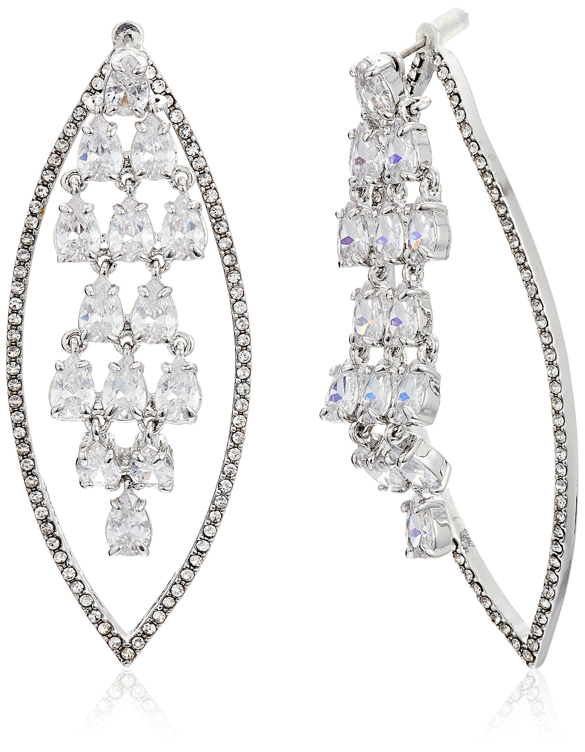 CaroleeHoliday Fling Drama Kite Chandelier Drop Earrings