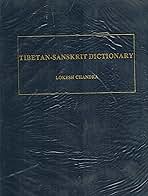 「Tibetan-Sanskrit Dictionary」 Chandra Amazon | Sanskrit to Tibetan Dictionary | Chandra, Lokesh