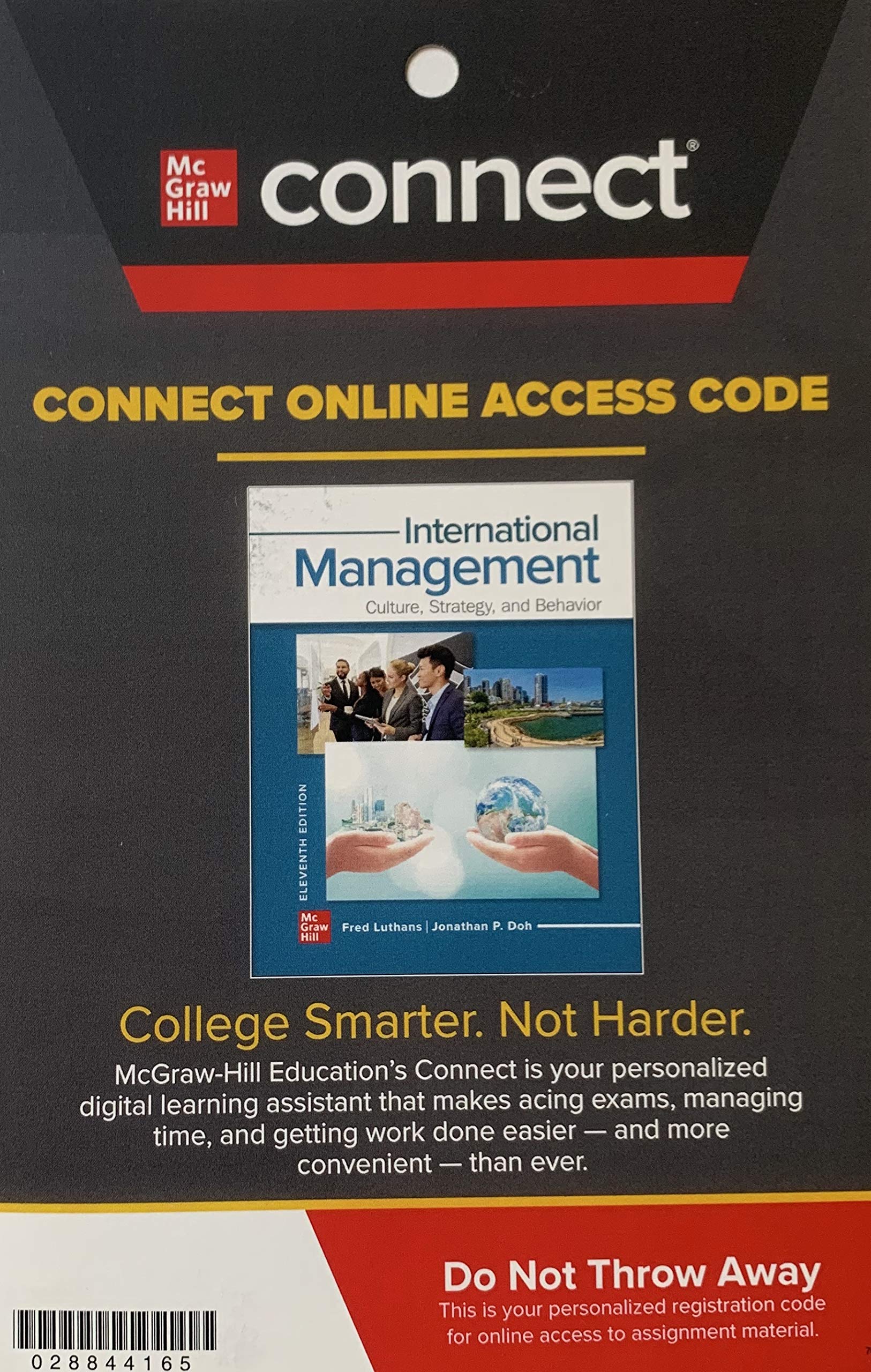 Connect with LearnSmart Access Card for International Management