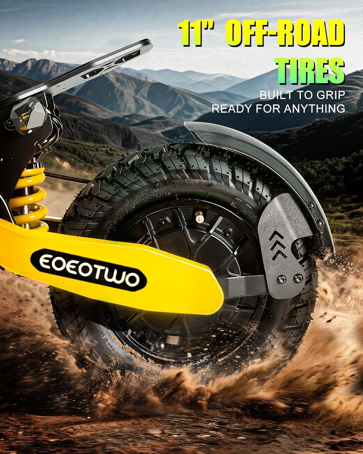 Electric Scooter for Adults, 1200W/2400 Motor Fast E Scooter, 11" Off-Road Tires, Up to 30/40 MPH Top Speed & 20/45 Miles Long Range, Dual Brake, Foldable