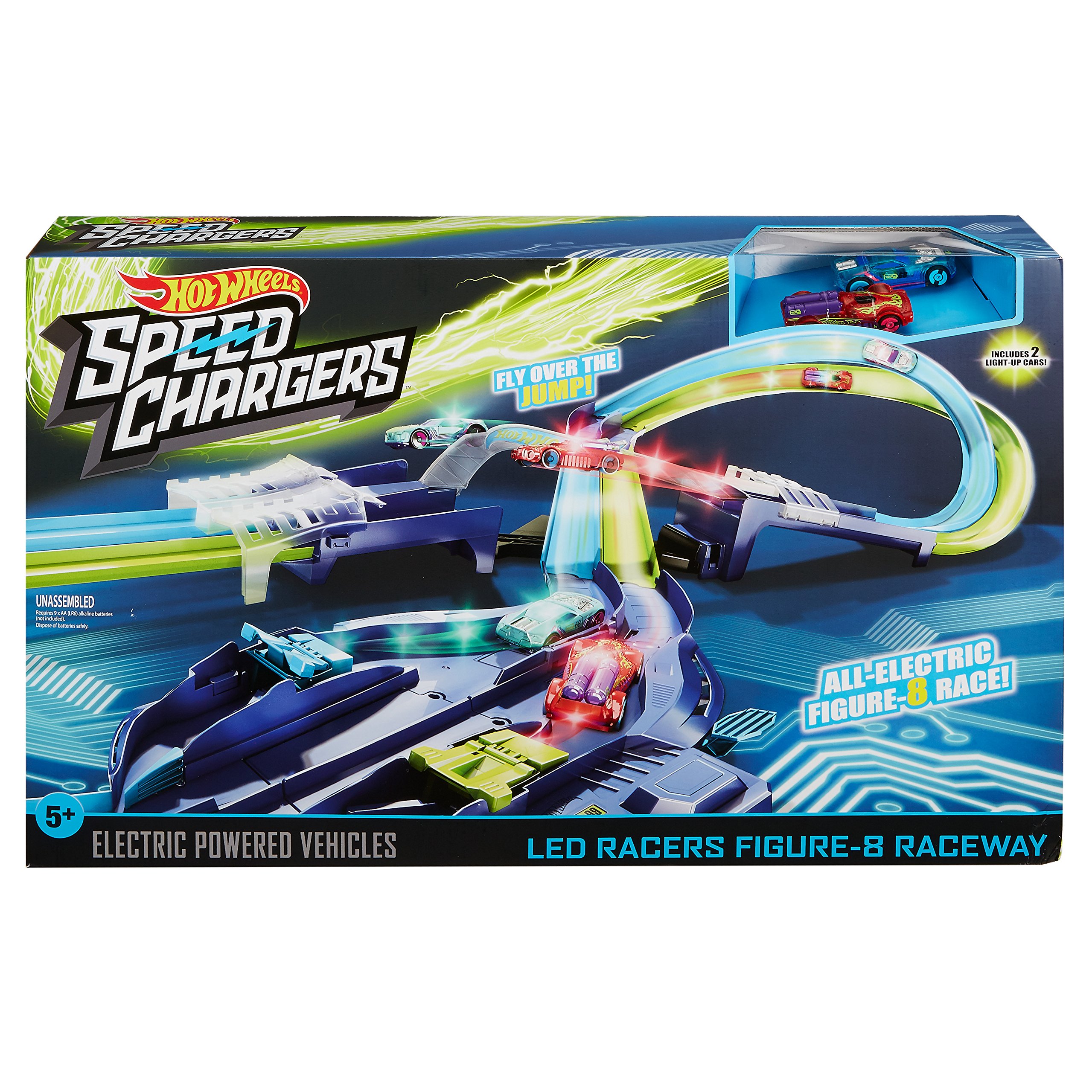 hot wheels speed chargers figure 8 raceway