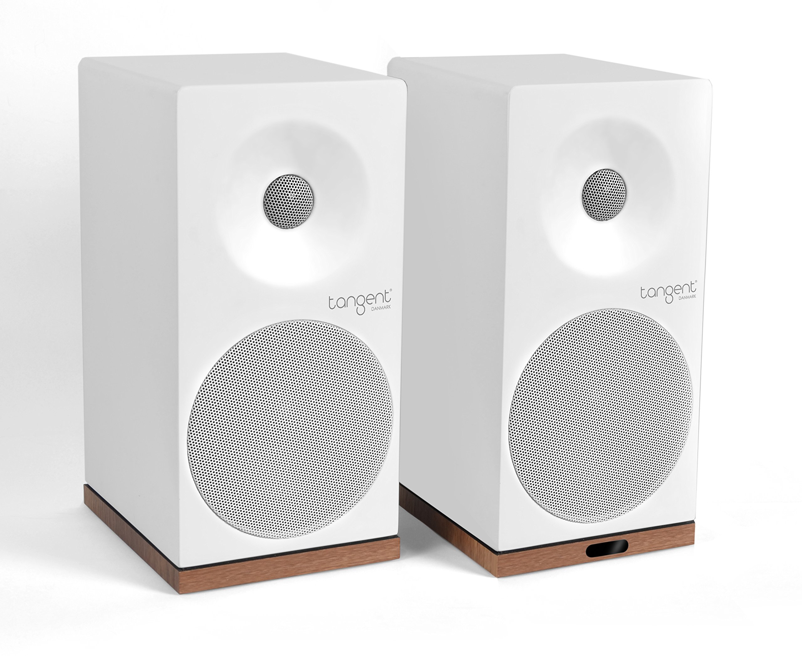 Tangent Spectrum X5BT Phono 50W Blanc haut-parleur - Hauts-parleurs (2-voies, Avec fil &sans fil, 3,5mm/Bluetooth, 50 W, 60 - 20000 Hz, Blanc)
