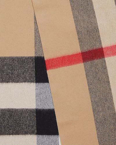 Vista 4 de Burberry 8056851 Bufanda de cachemira Half Mega Check Archive Beige 78.7 x 14.2 in Check, Check, Check