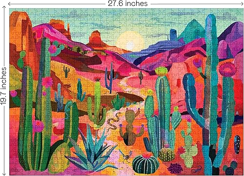 Miniatura 2 de Elena Essex Rompecabezas de 1000 piezas para adultos, escondite del desierto, rompecabezas para adultos, de 1000 piezas, rompecabezas de parques