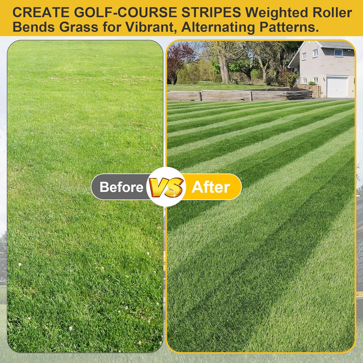Earthtec 19A70059OEM Lawn Striping Kit for 50"/54"/60" Deck Zero-Turn Mowers, Compatible with Cub Cadet ZT1/ZT2/ZT3, Troy-Bilt Series & More