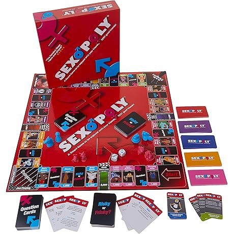 Sexopoly Party Board Game For Adults, Couples