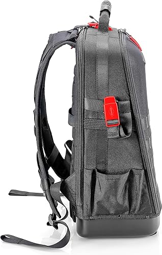 KNIPEX Modular X18 Tool Backpack, Empty, 58 Inserting Options, 18 L Volume, Laptop Pocket, Waterproof Molded Bottom, 530 x 340 x 210 mm, 00 21 50 LE - 6