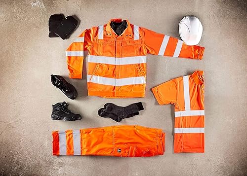 Miniatura 5 de Mascot Bunbury Hi-Vis Chaqueta 16909-860 - Safe Light Hombres S Hi-Vis Naranja, Naranja (Hi-Vis Orange)