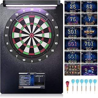 Willdarts Electronic Dart Board Profession Nylon Dartboard Global Online Digital Dart Machine for Adult,11.6