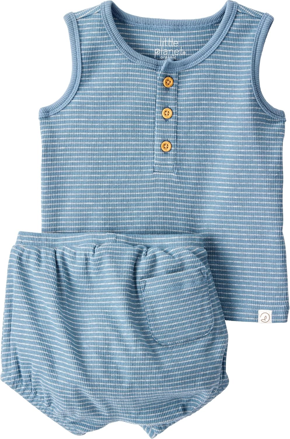 little planet by carter's unisex-baby 2-piece Shorts Set Made With Organic Cotton