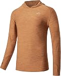 Willit Men's Sun Shirts UPF 50+ Protection Hoodie Rash Guard Shirt SPF UV Long Sleeve Fishing Outdoor Lightweight