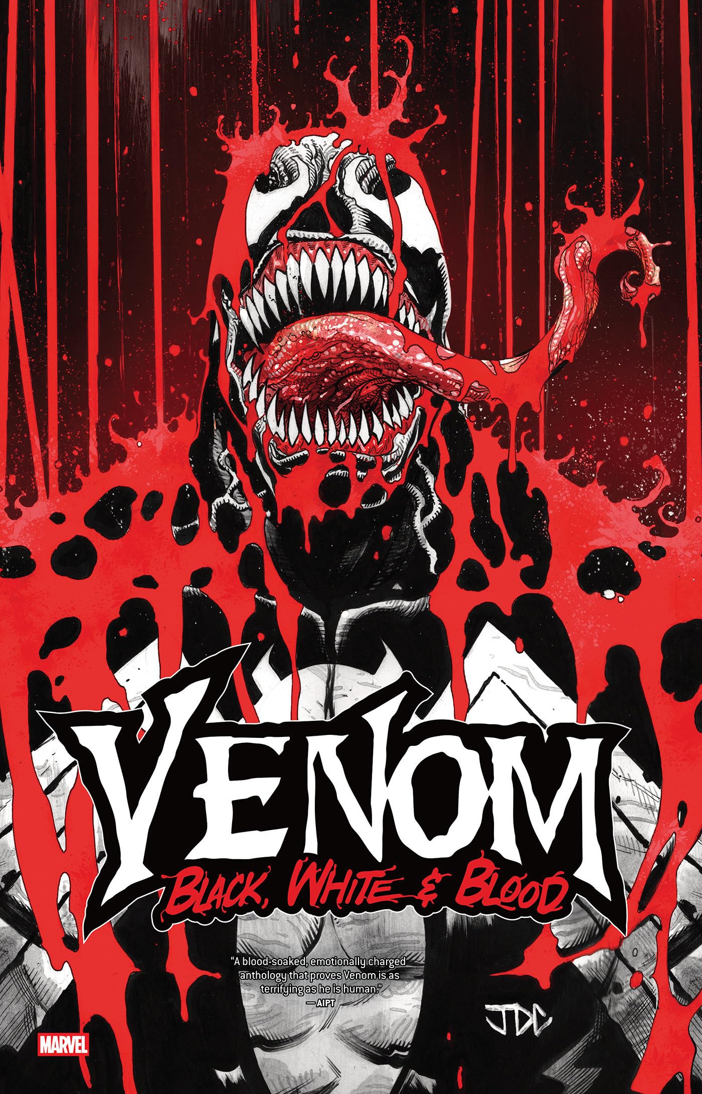 VENOM BLACK WHITE AND BLOOD TREASURY EDITION GRAPHIC NOVEL Collect 4 Part Series