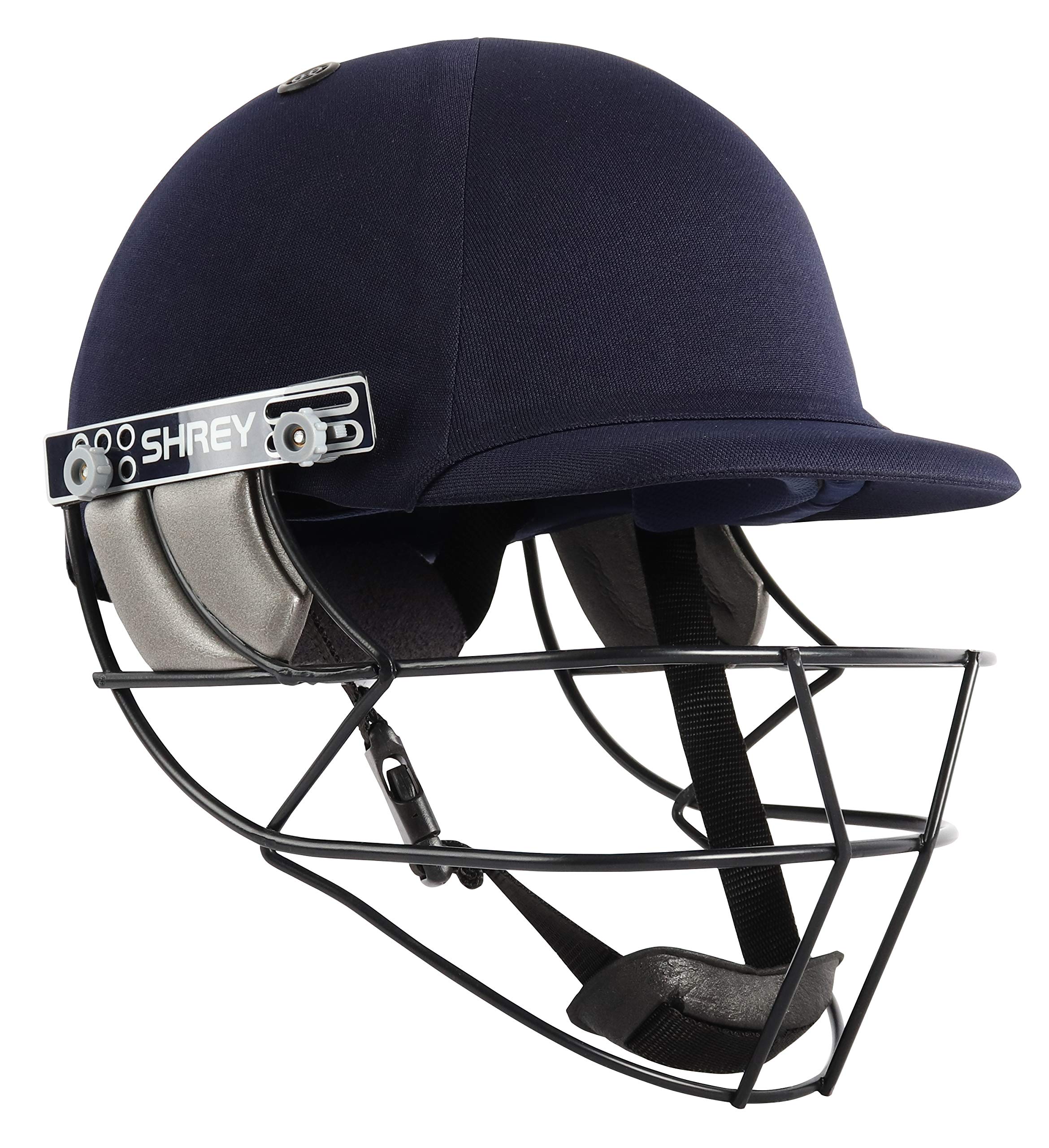 SHREYCricket Helmet Premium 2.0 Steel Size Small - Navy