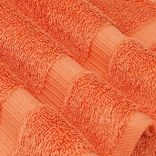 Miniatura 5 de Chakir Turkish Linens - Toallas de baño turcas de 100% algodón (35 x 70 pulgadas, toallas de baño grandes, color coral)