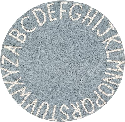 Lorena Canals ABC washable cotton area rug