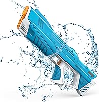 Vista 1 de Pistolas de agua eléctricas para adultos y niños, pistola de agua automática de hasta 32 pies de alcance, pistola de chorro de batería recargable