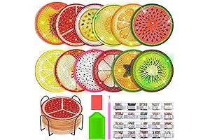 Suptikes 22 Pieces Diamond Painting Kit for Beginners
