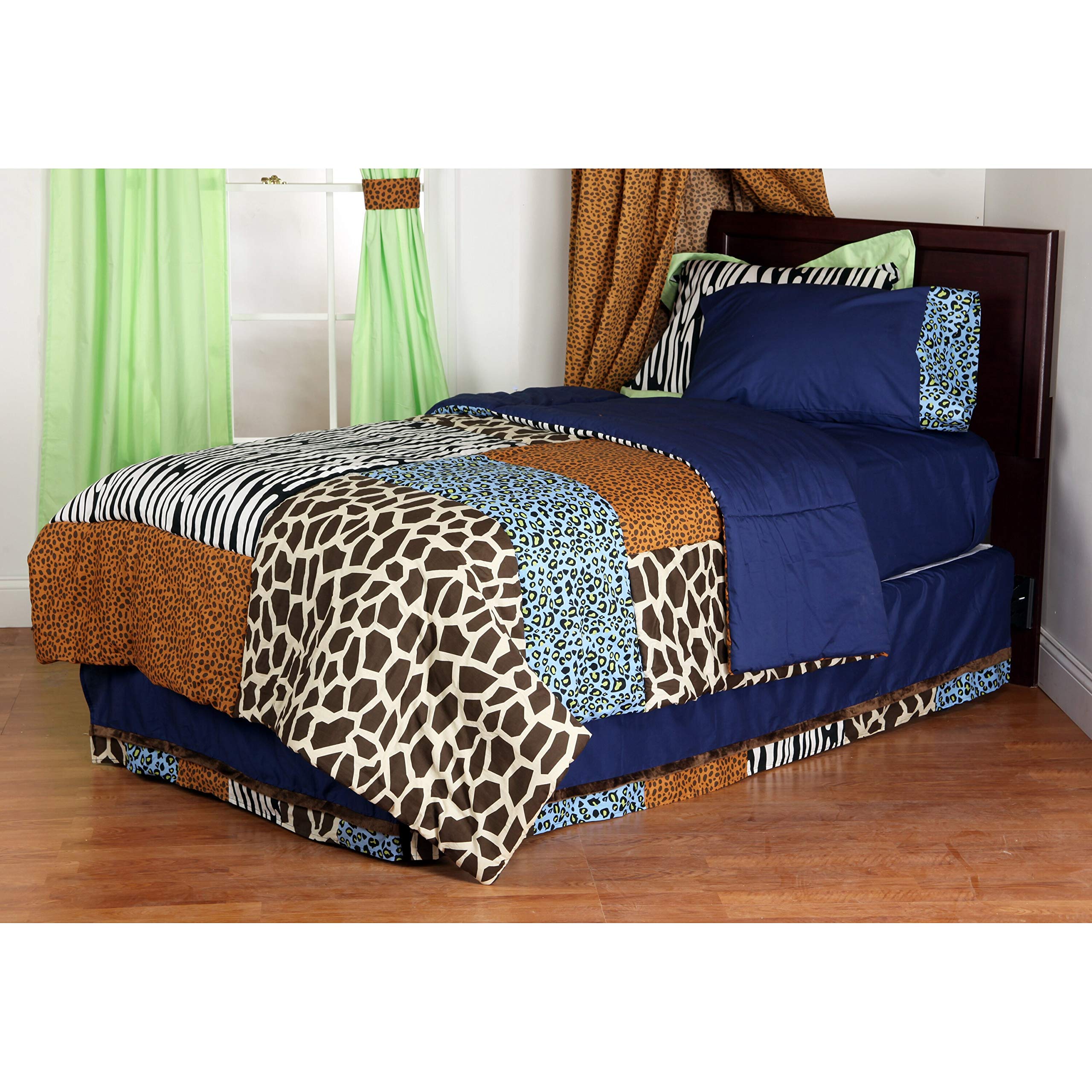 One Grace Place Jazzie Jungle Boy Twin Comforter
