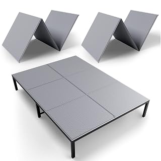 Bunkie Board Full 54x75'' for Bedroom: Breathable & Moisture Resistant Bed Boards for Under Mattresses - Heavy Duty Low Profile Bed Support Board Full Box Spring Supplement, Noise Minimizing - Amazon product rated Grade B