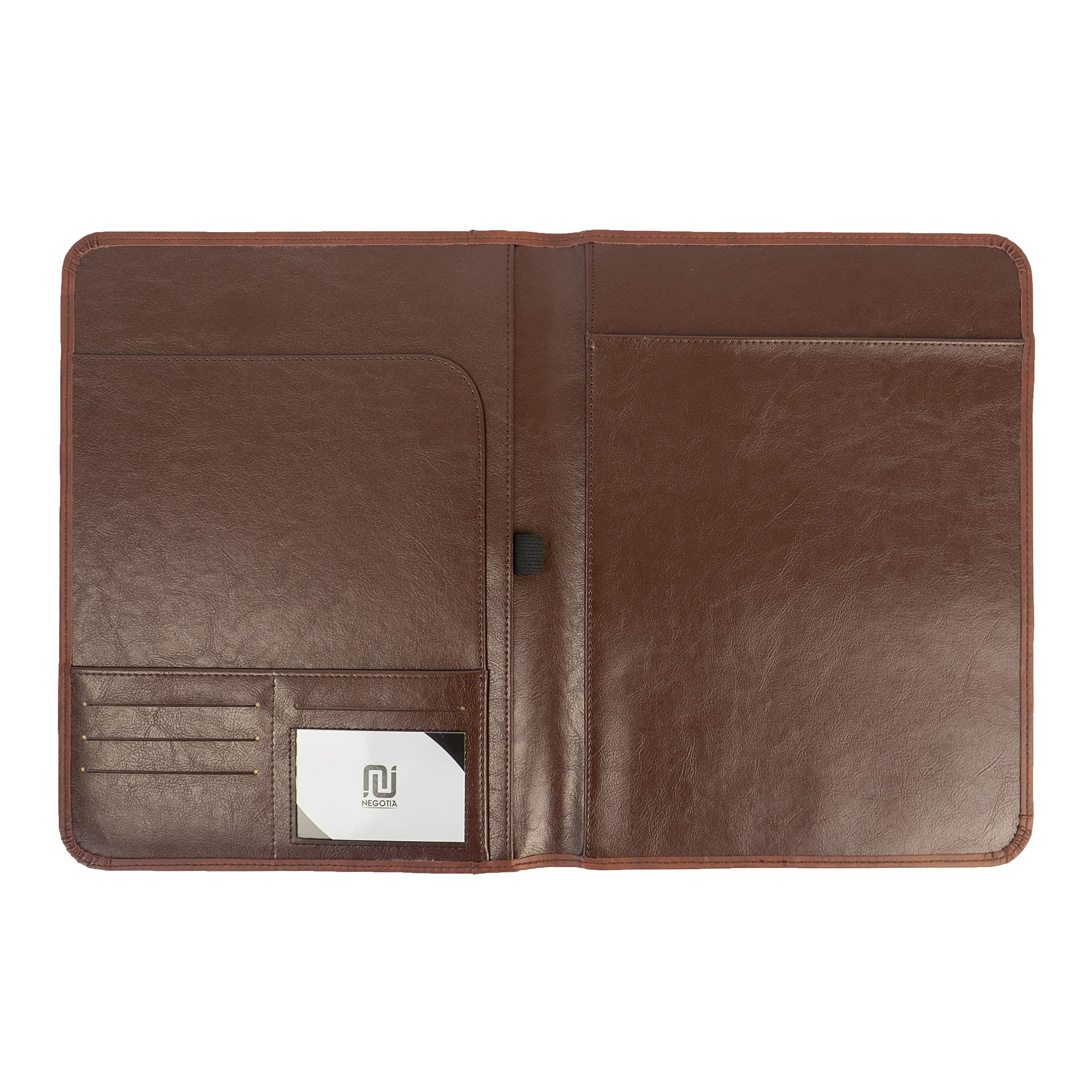 Negotia - Rigide Vintage Porte Documents A5 - Conferencier Cuir Negotia - Rigide Vintage Porte Documents A5 - Conferencier Cuir