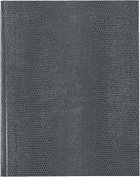 Blueline Executive Journal, Perfect-Bound, Hard Cover, 10.75" x 8.5", 150 Ruled Pages, Gray A10.97