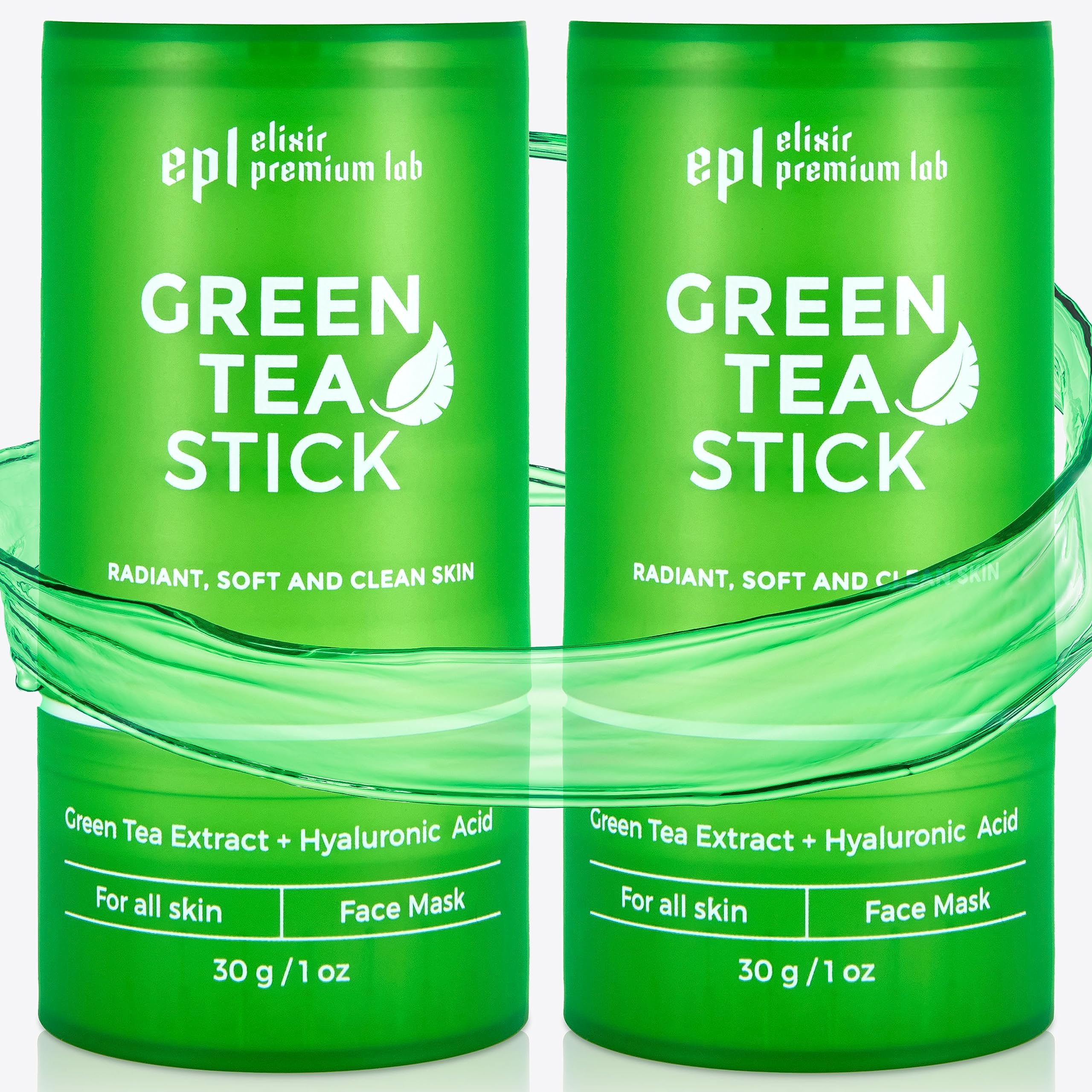KBTPMTL Green Tea Mask Stick, 1/2/3/5 PC Green Tea Deep
