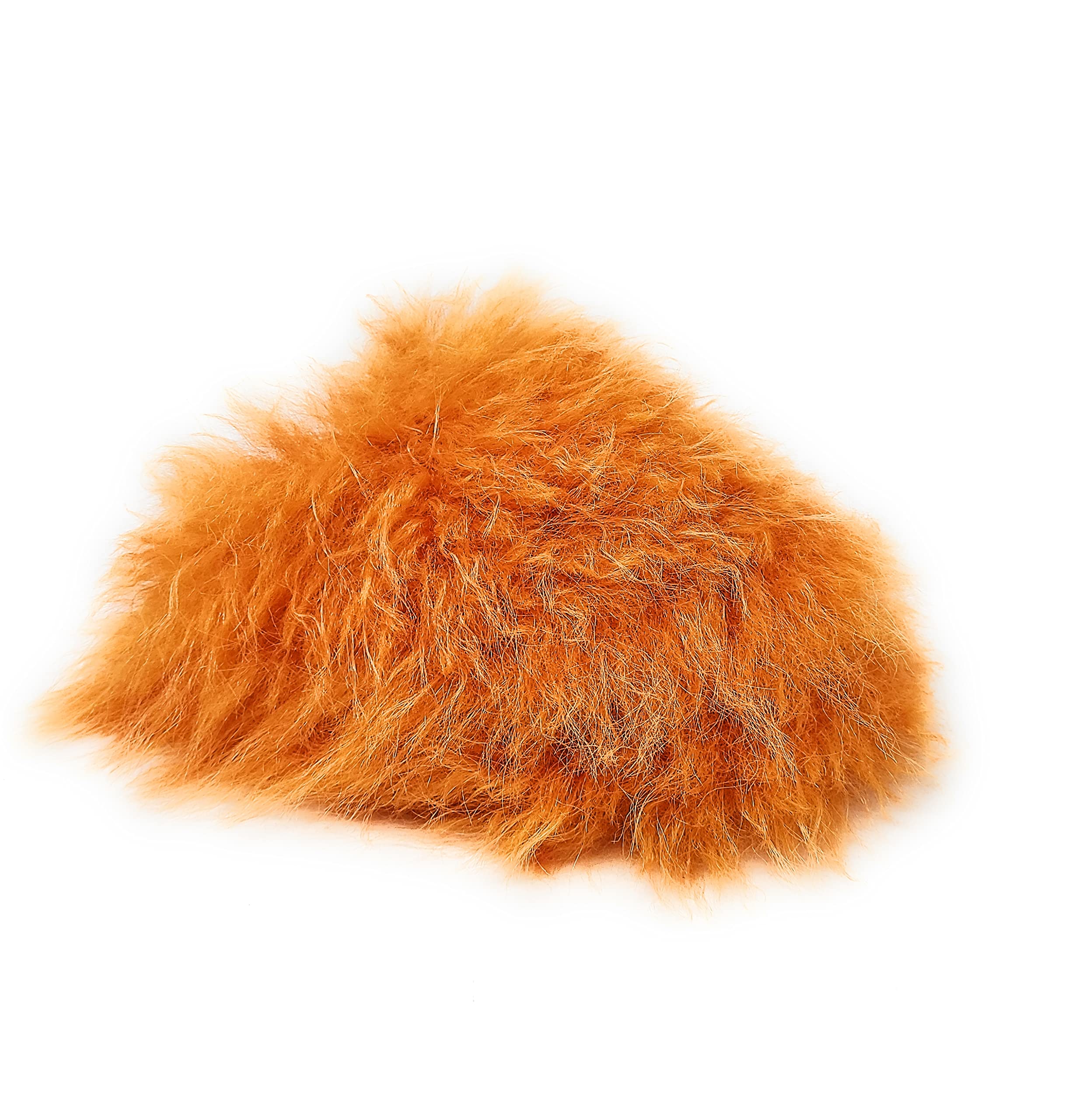 Wild Divawomens Fluffy Faux Fur Slip On Flat Sandal Furry