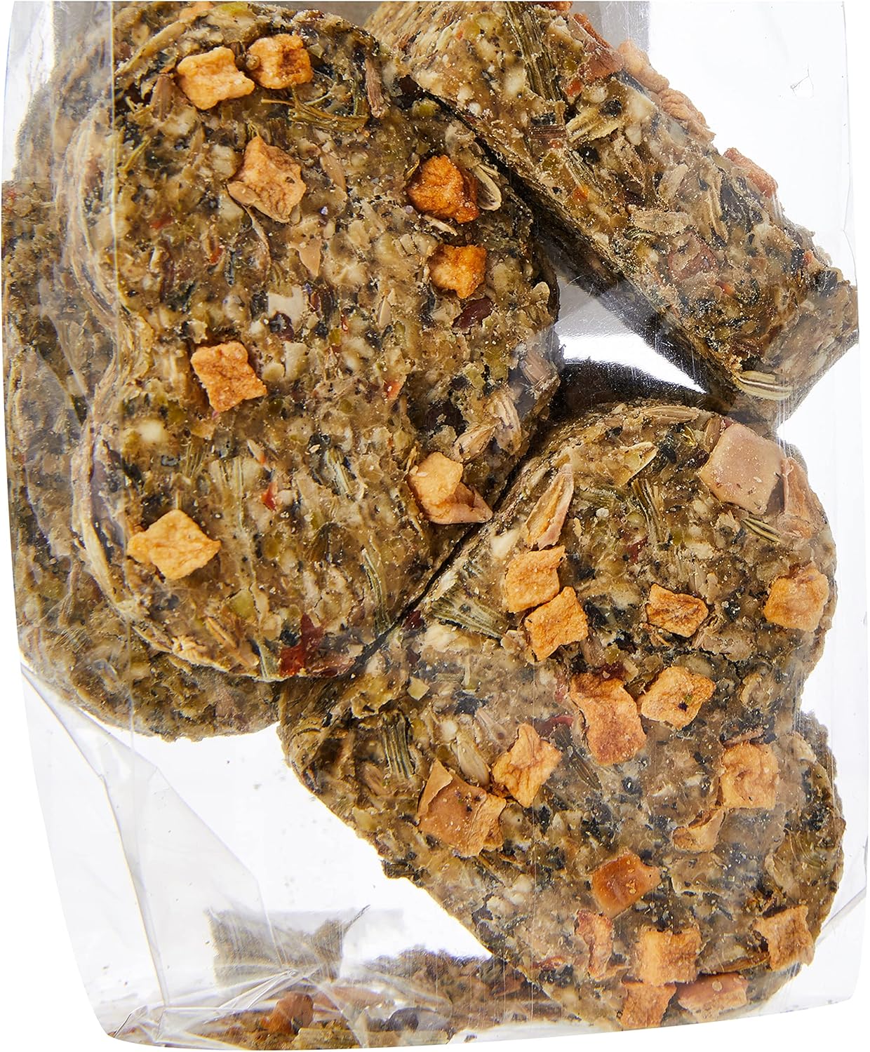 Rosewood Naturals Apple and Pansy Nibble Heart Treats for Small Animals