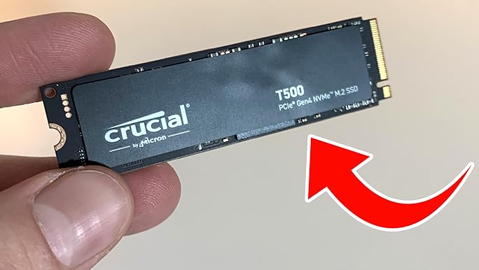 Amazon.com: Crucial T500 500GB Gen4 NVMe M.2 Internal Gaming