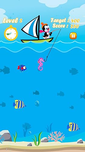 pinguim jogo de pesca livre - gancho da evolução pescador