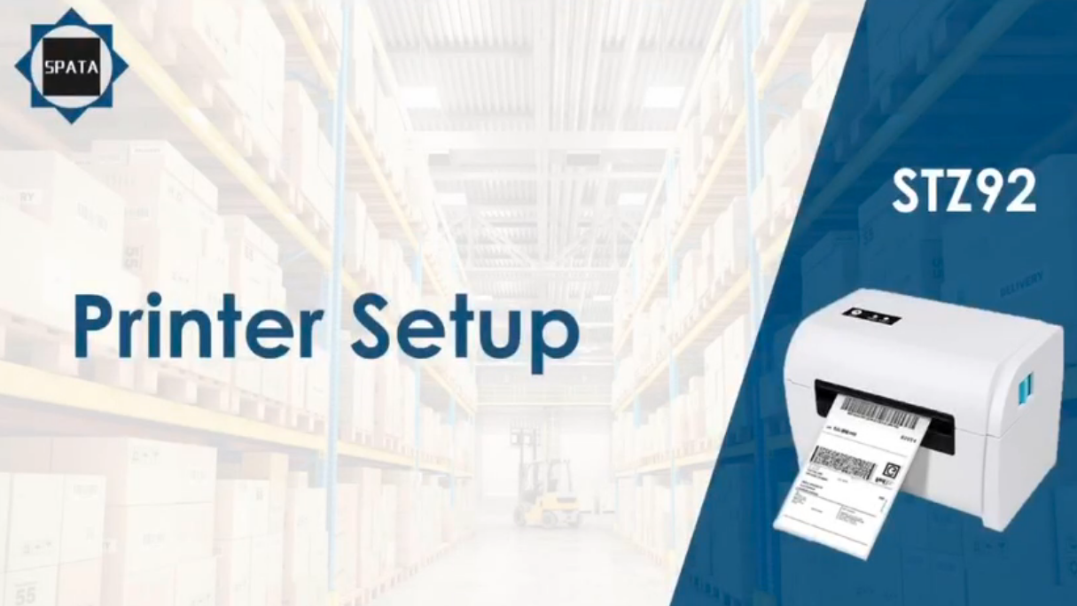 Label Printer Setup at Patricia Peralta blog