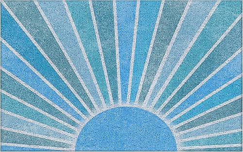 Miniatura 11 de Felpudo bohemio para puerta interior y exterior, tapete retro para puerta delantera, tapete de bienvenida bohemio, tapete de puerta interior para