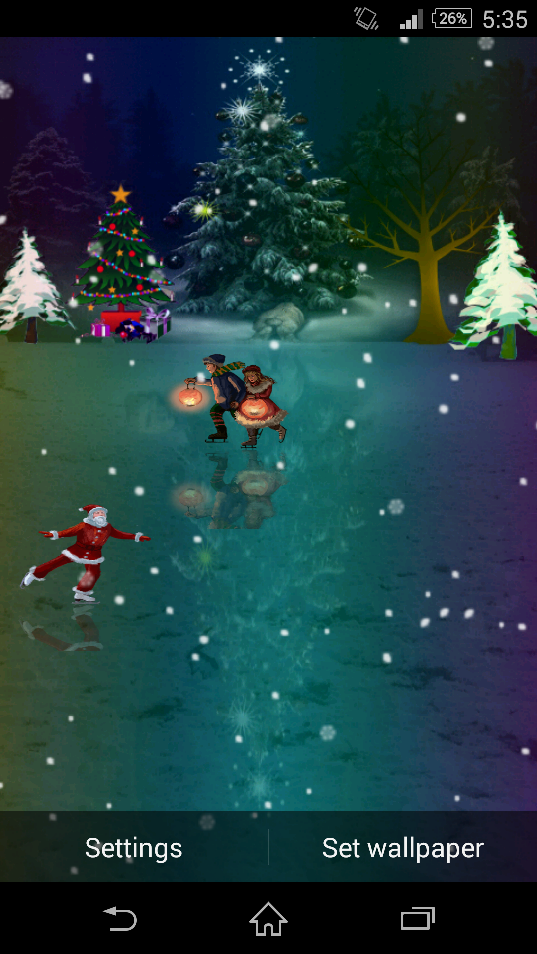 Christmas Rink Live Wallpaper - App on Amazon Appstore