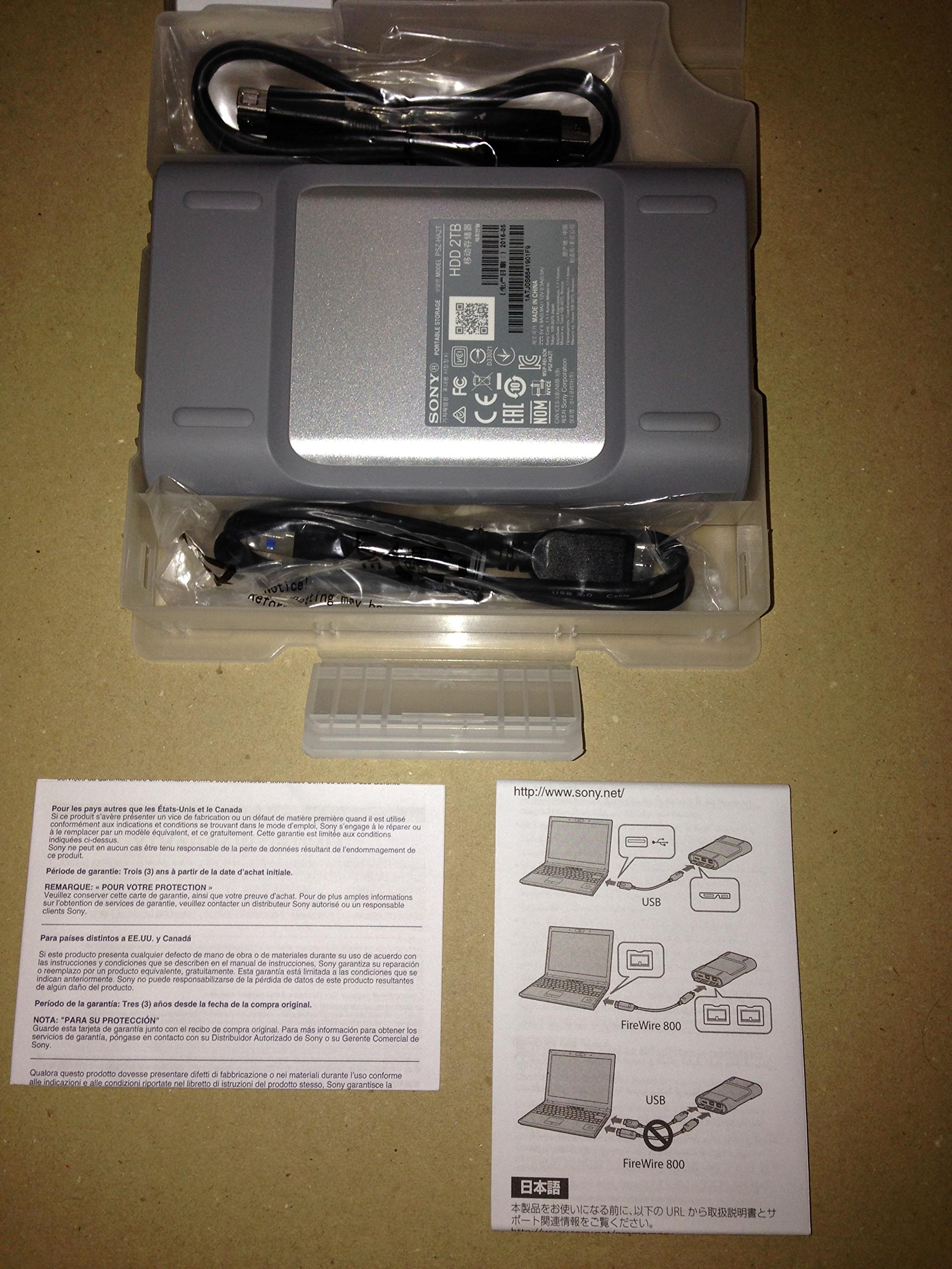 Amazon | PSZ-HA2T [PC用ポータブルストレージ(HDD 2TB)] | Sony | 外